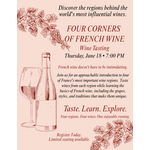 Four Corners of French wine - Wine Tasting