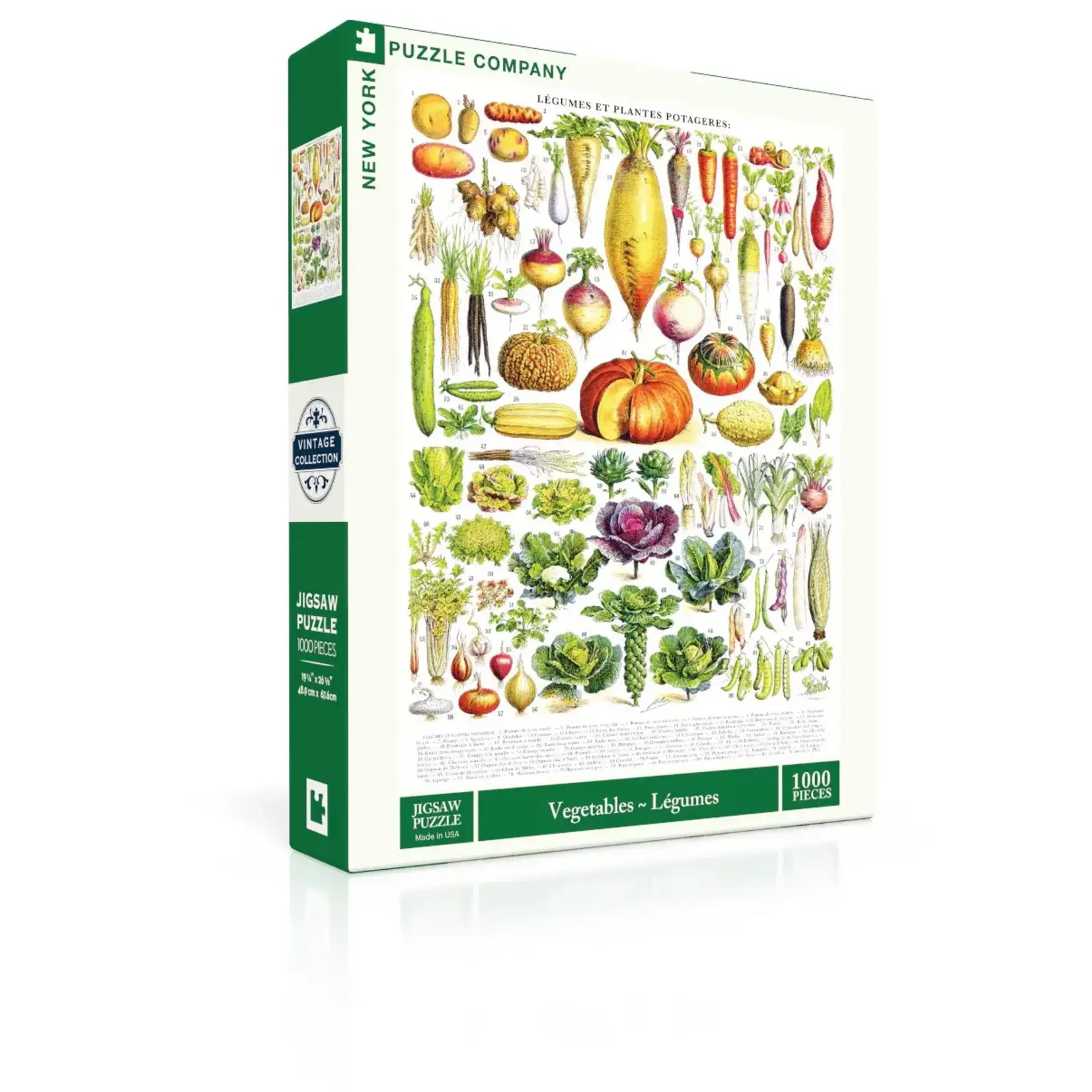 Vegetables ~ Légumes - 1000 Piece Puzzle