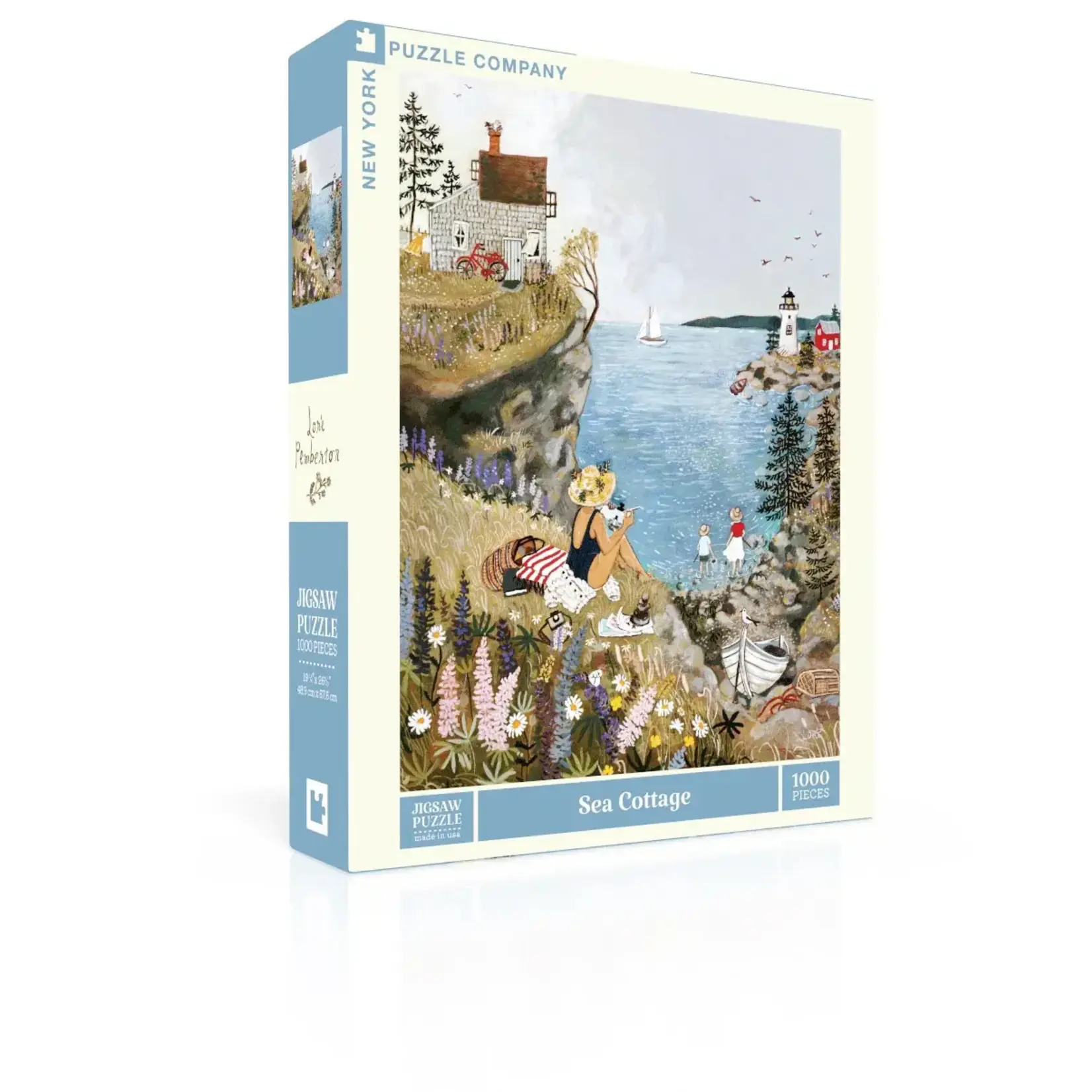 Sea Cottage - 1000 Piece Jigsaw Puzzle