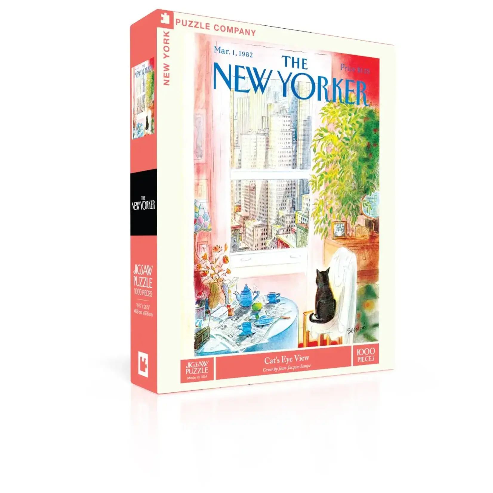 Cat's Eye View - 1000 Piece Jigsaw Puzzle