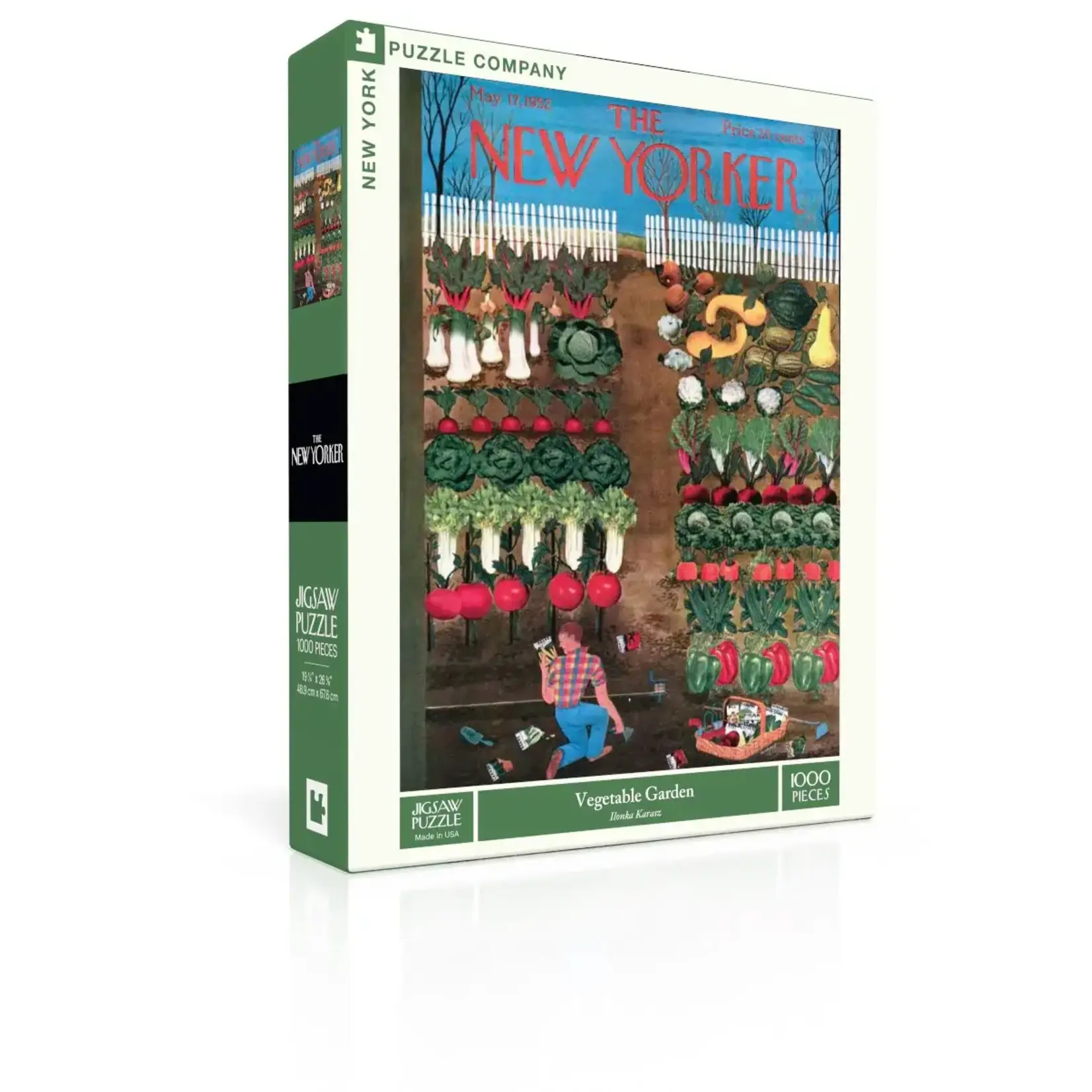 Vegetable Garden - 1000 Piece Jigsaw Puzzle