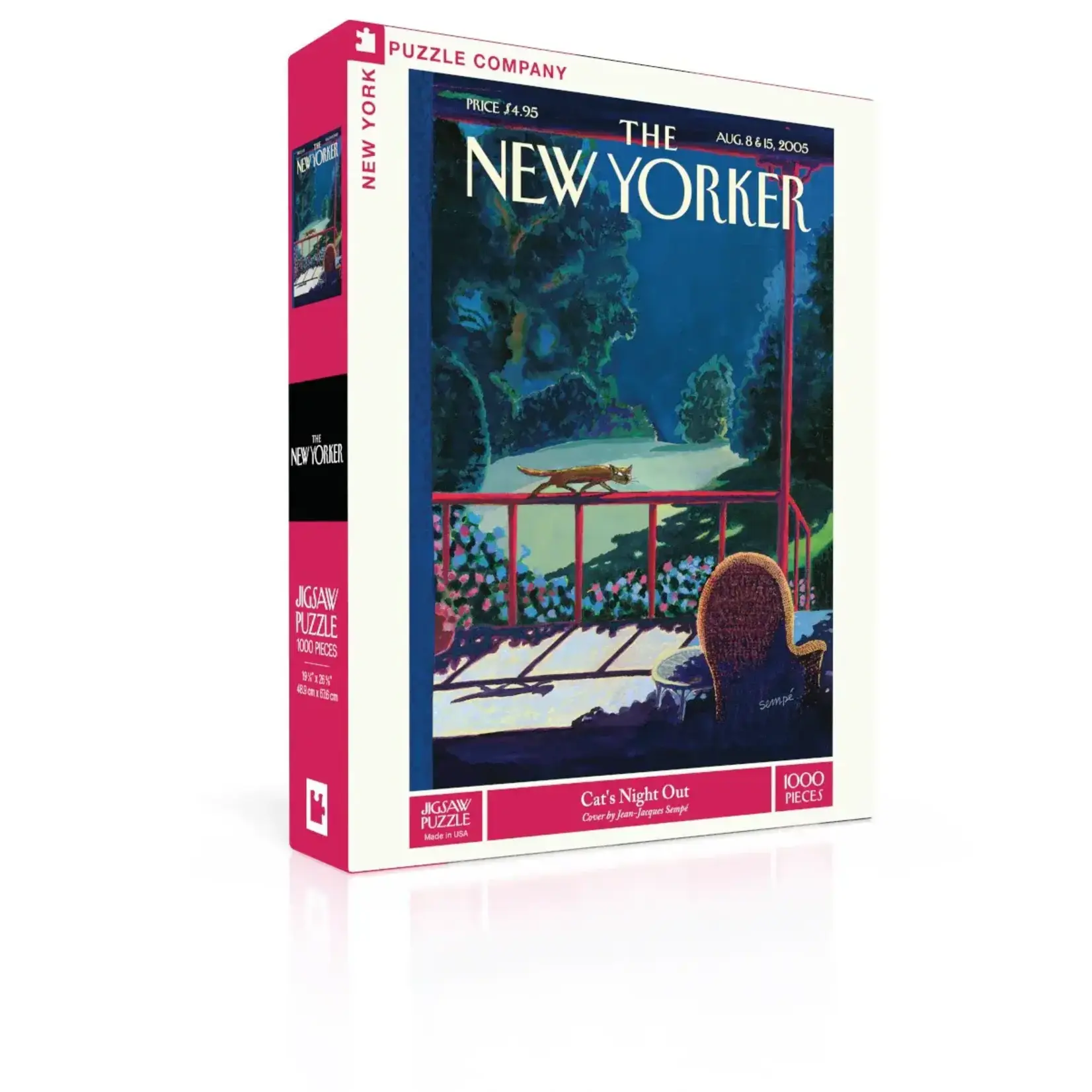 Cat's Night Out - 1000 Piece Jigsaw Puzzle