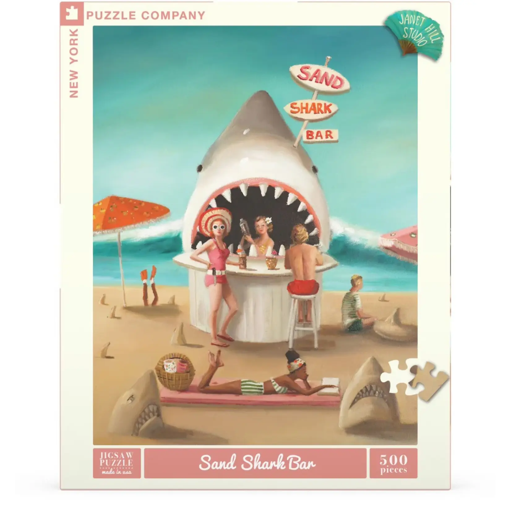 Sand Shark Bar - 500 Piece Jigsaw Puzzle