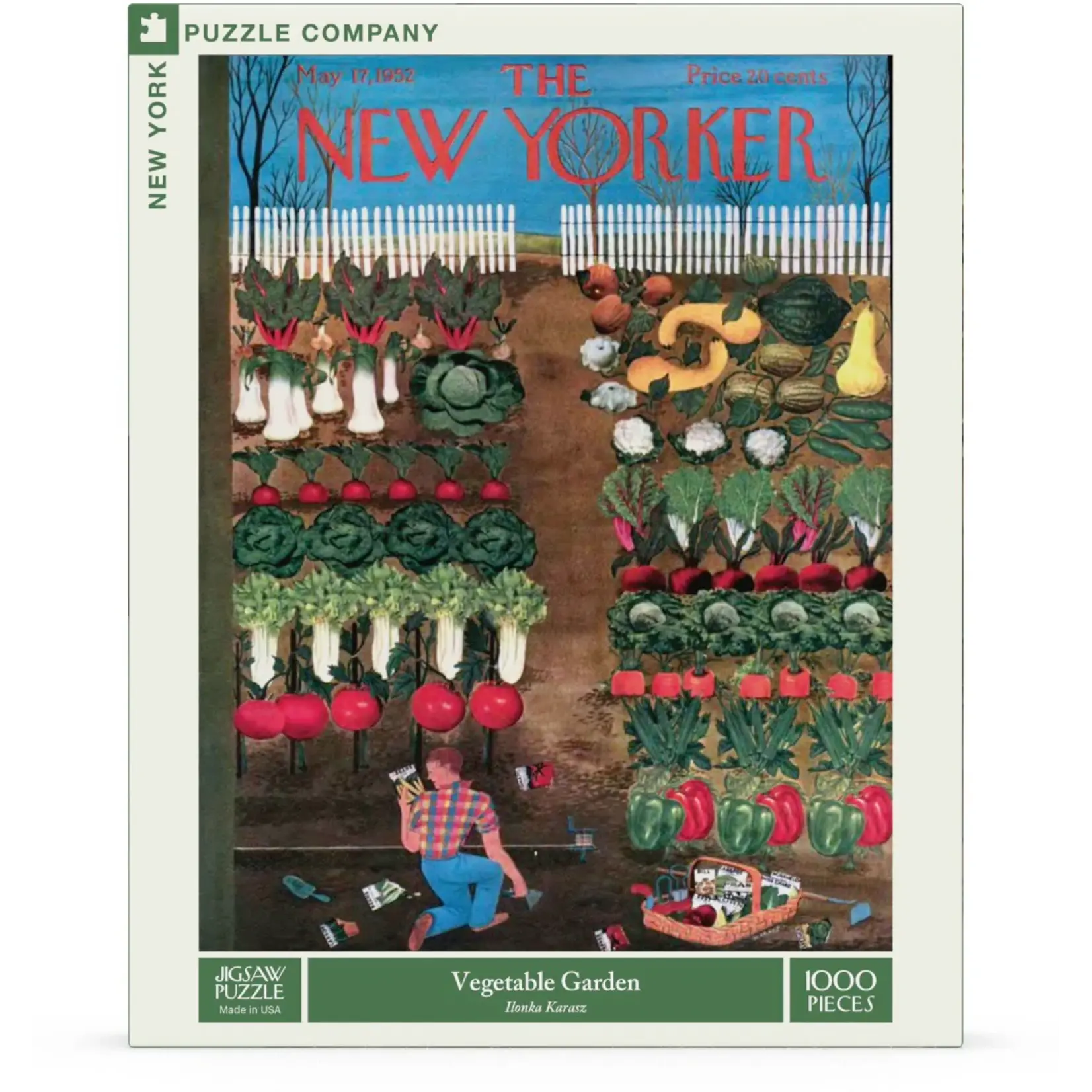 Vegetable Garden - 1000 Piece Jigsaw Puzzle