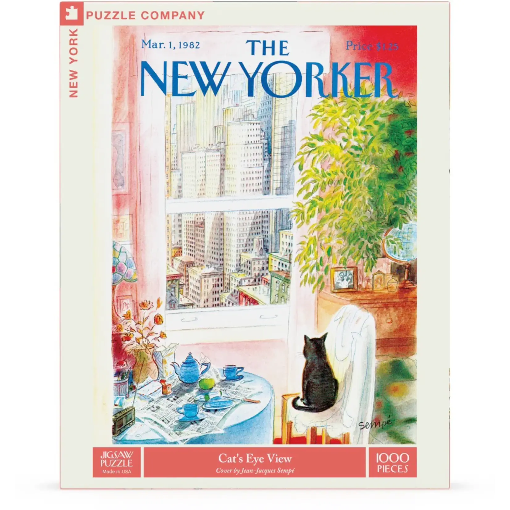 Cat's Eye View - 1000 Piece Jigsaw Puzzle