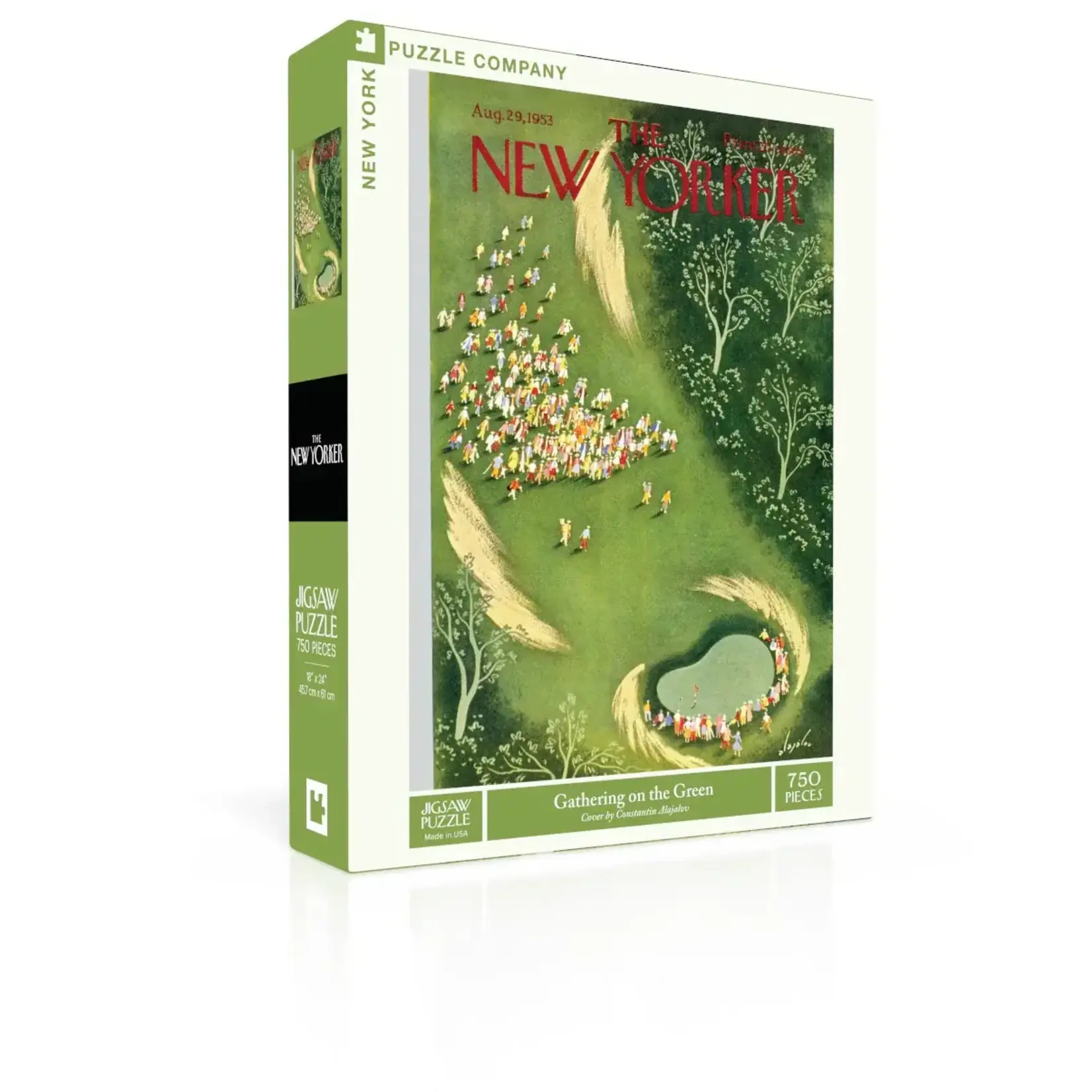 Gathering on the Green - 750 Piece Jigsaw Puzzle
