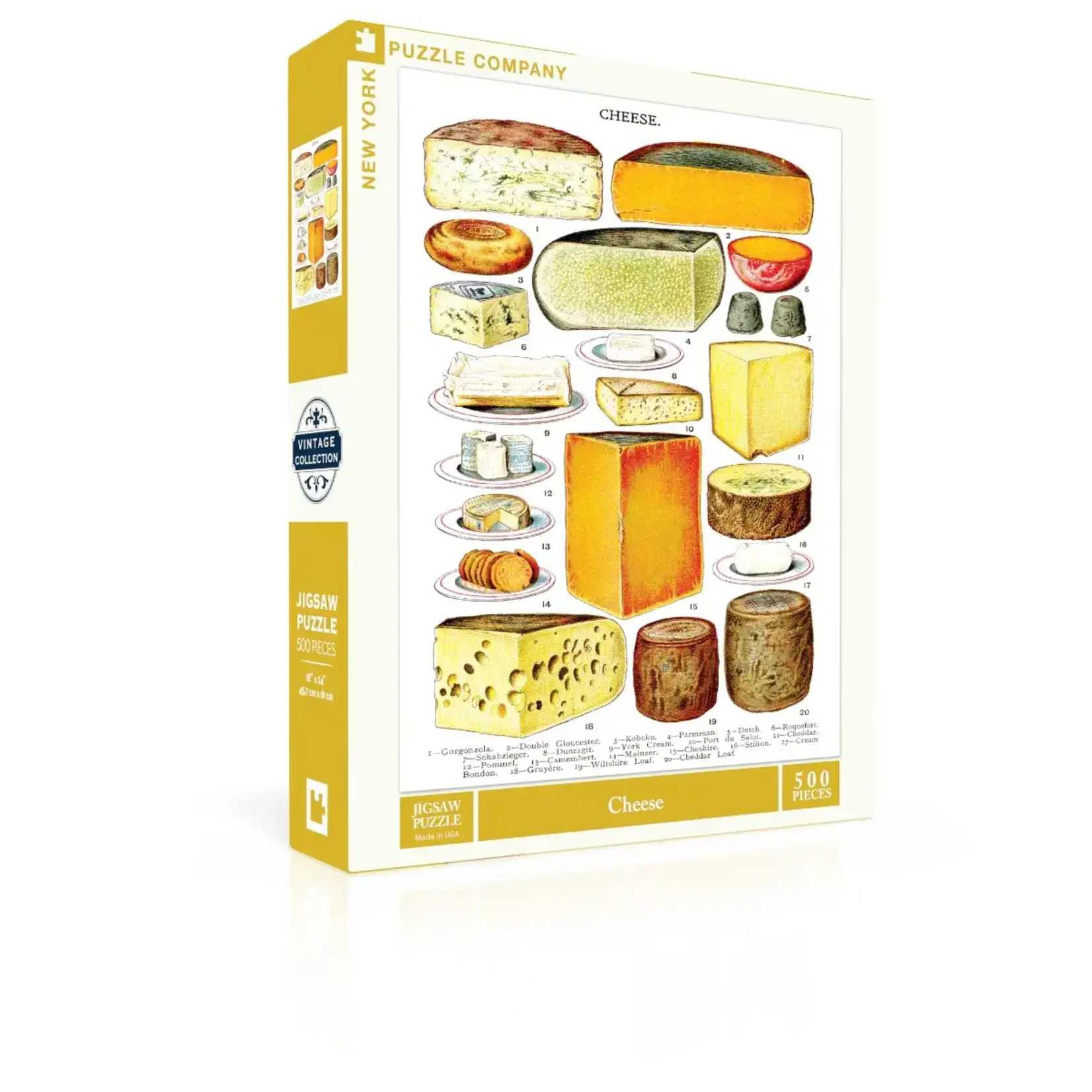 Cheese - 500 Piece Jigsaw Puzzle