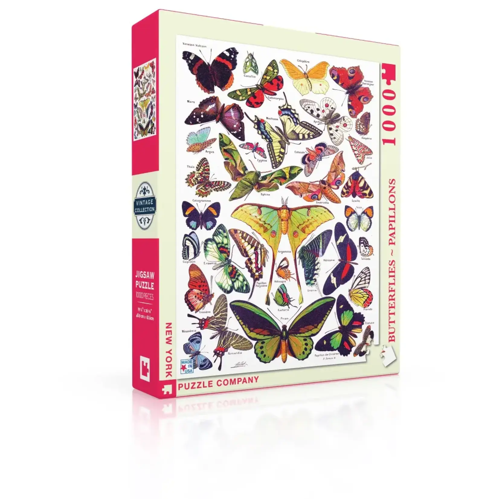 Butterflies ~ Papillons 1000 Piece Jigsaw Puzzle