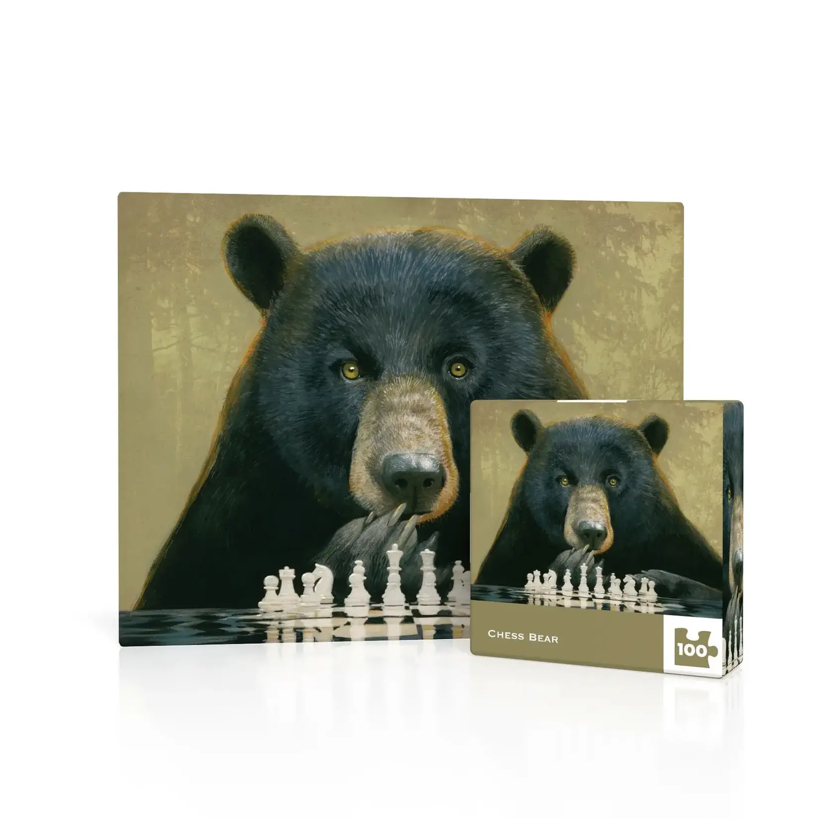 Chess Bear - 100 Piece Mini Puzzle