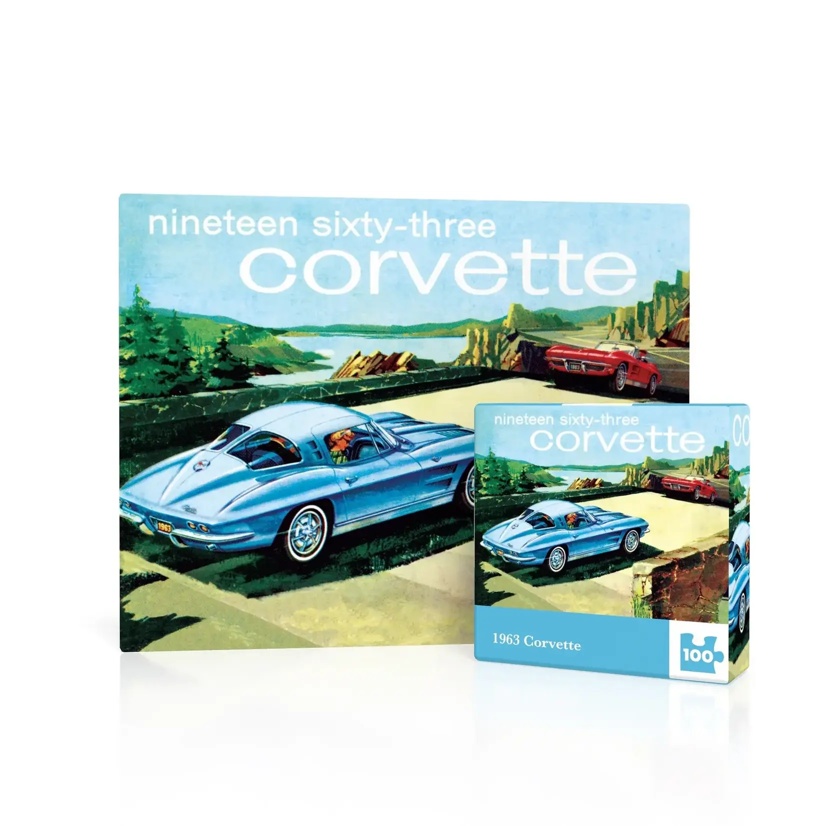 1963 Corvette - 100 Piece Mini Puzzle
