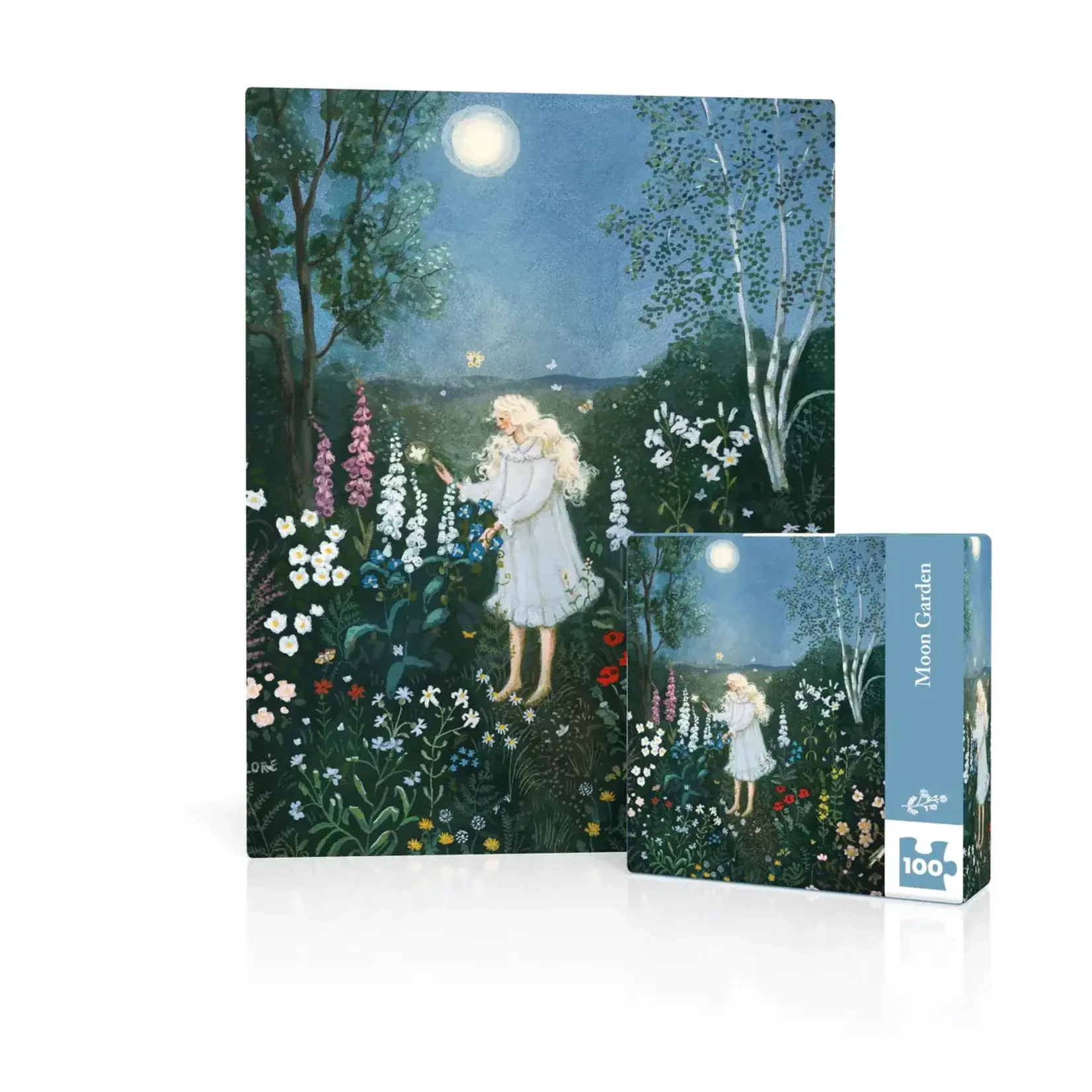 Moon Garden - 100 Piece Mini Puzzle