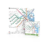 Boston T Map - 100 Piece Mini Puzzle