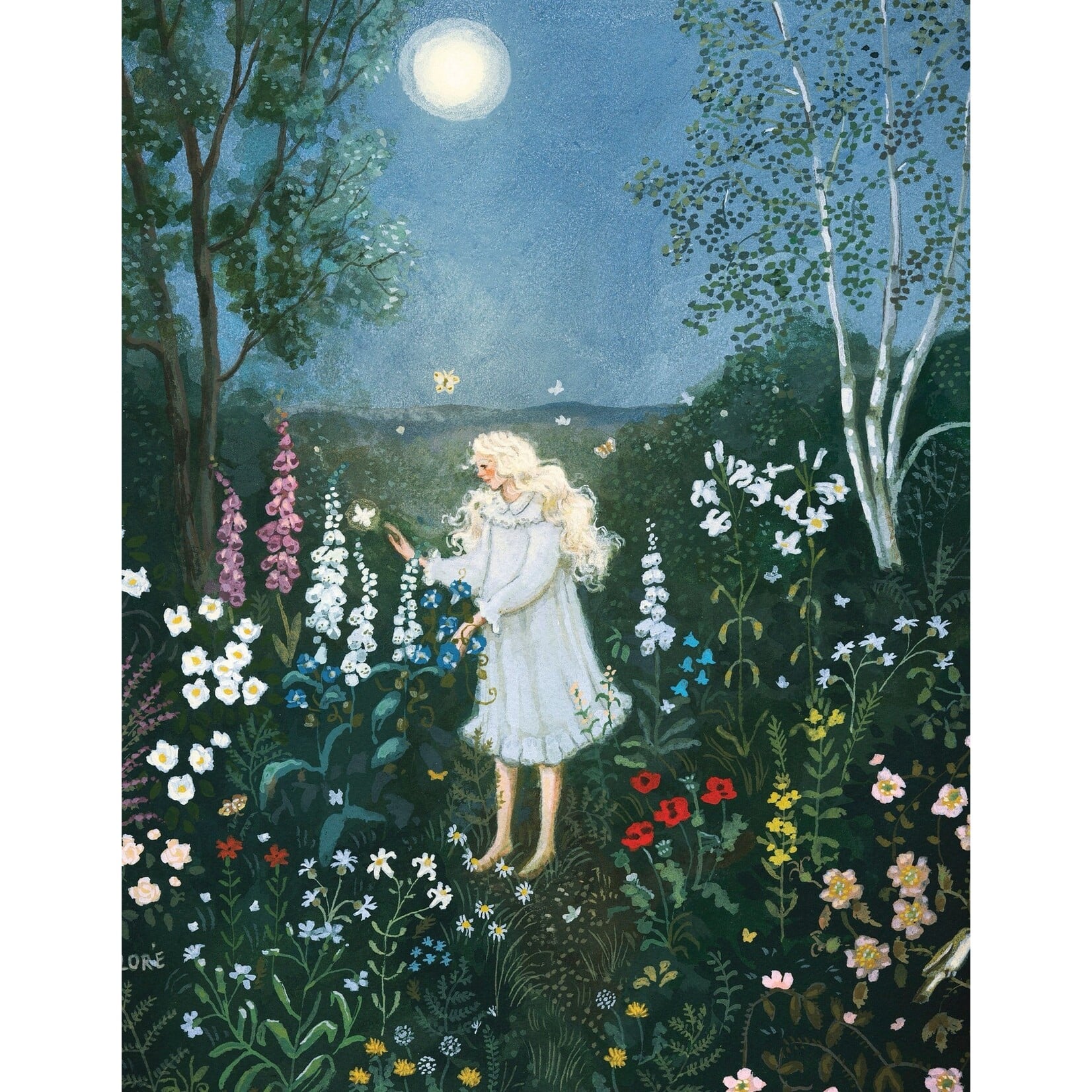 Moon Garden - 100 Piece Mini Puzzle