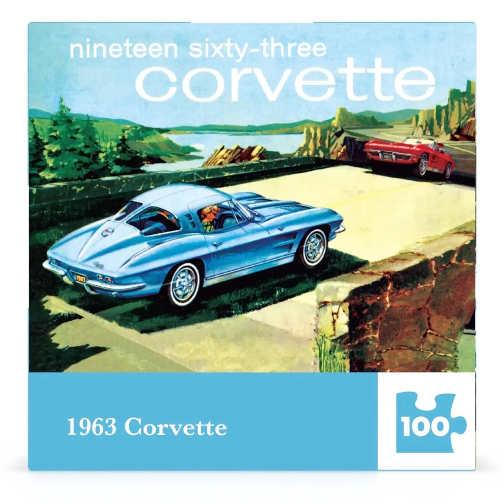 1963 Corvette - 100 Piece Mini Puzzle