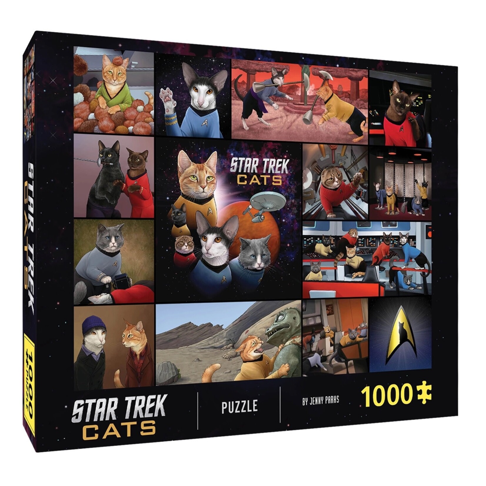 Star Trek Cats 1000 Piece Puzzle