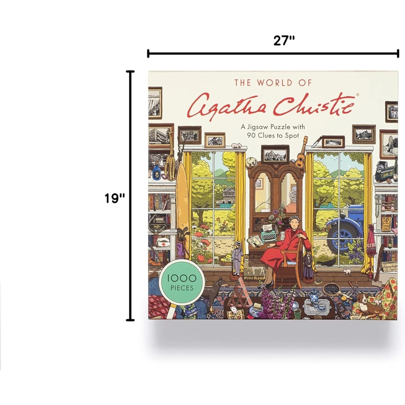 The World of Agatha Christie 1000 Piece Puzzle