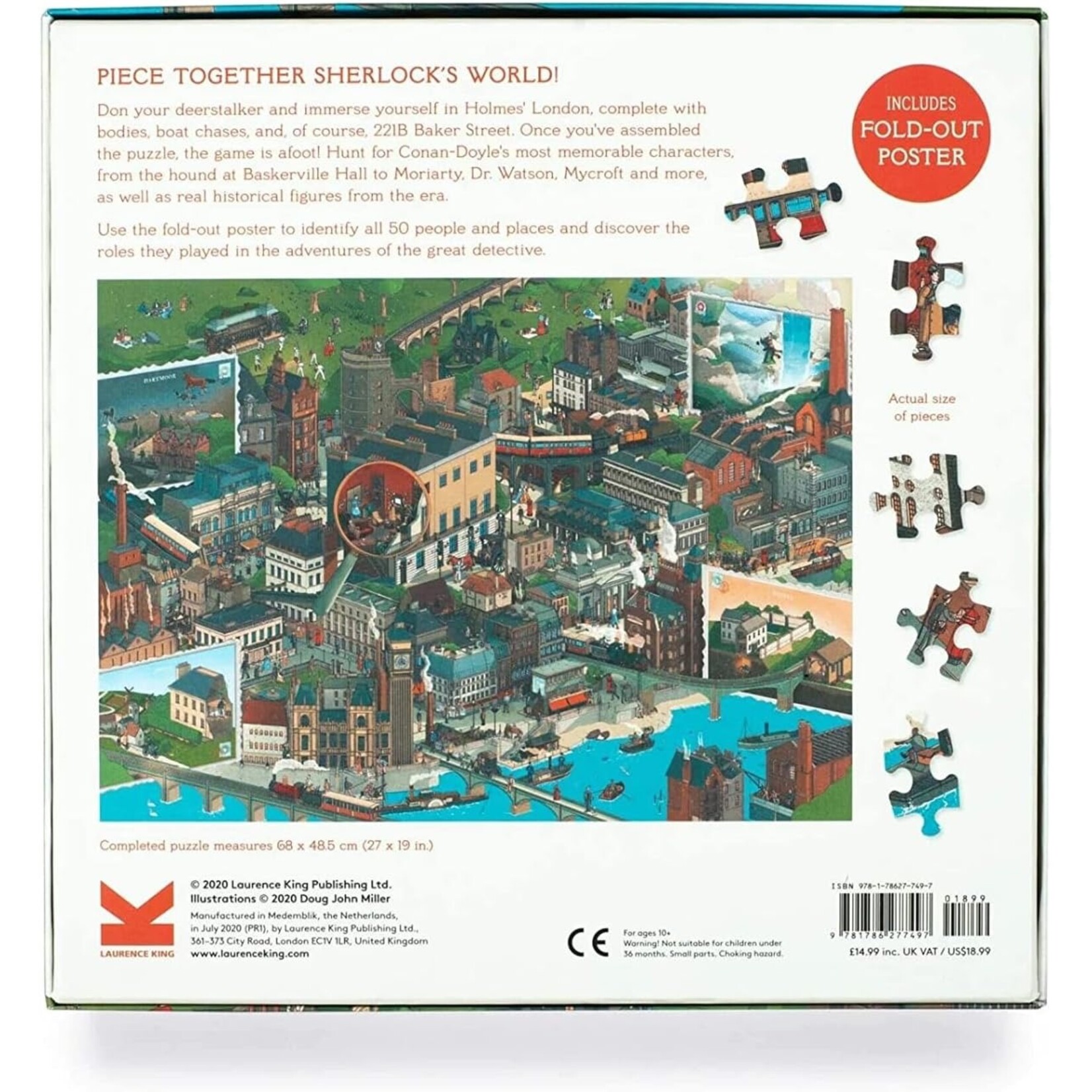 The World of Sherlock Holmes 1000 Piece Puzzle