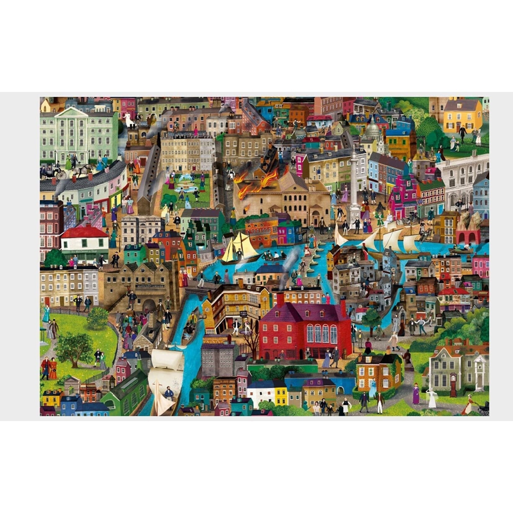 The World of Charles Dickens 1000 Piece Puzzle