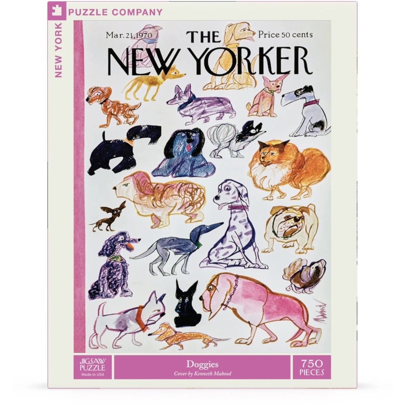 Doggies - 750 Piece Jigsaw Puzzle