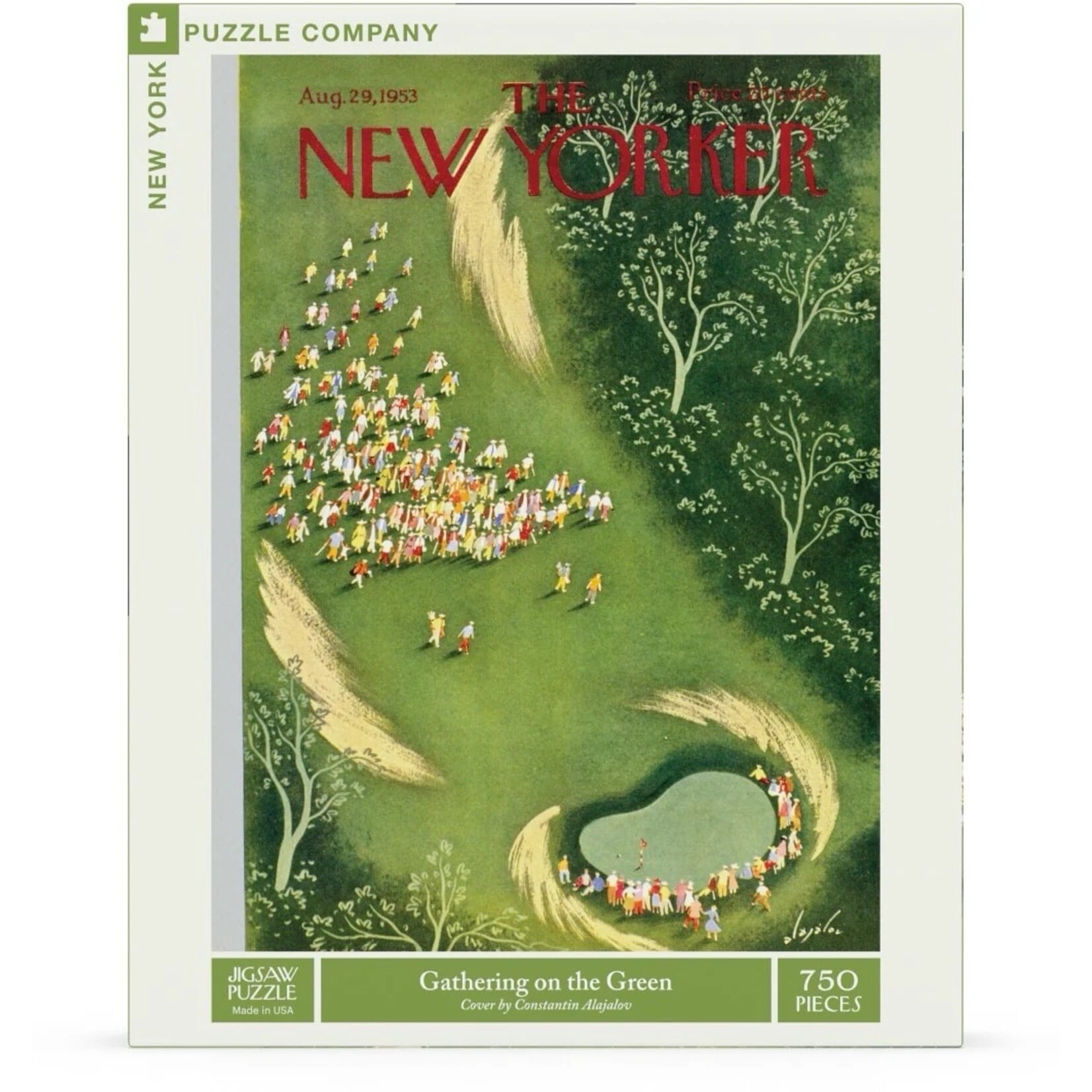 Gathering on the Green - 750 Piece Jigsaw Puzzle