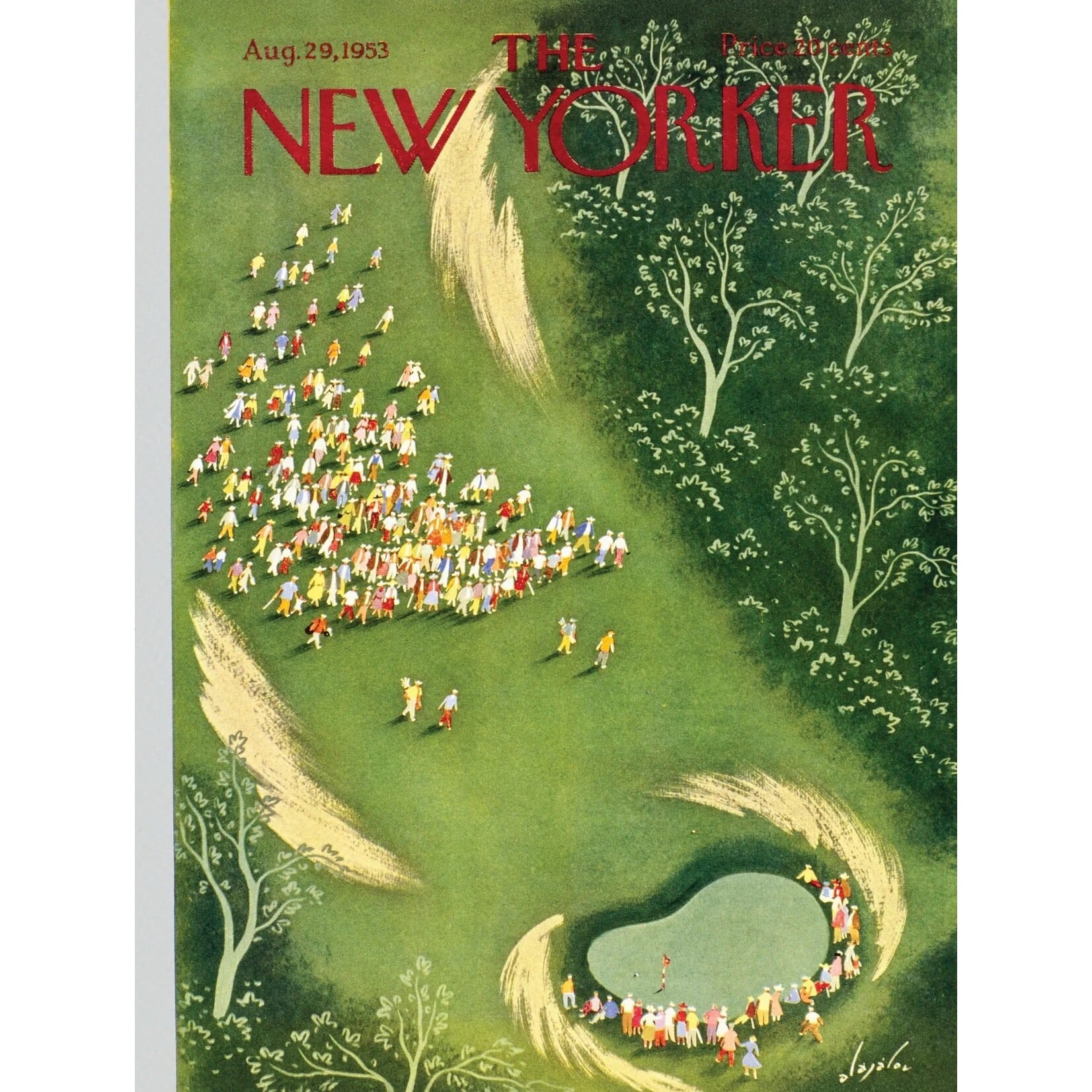 Gathering on the Green - 750 Piece Jigsaw Puzzle