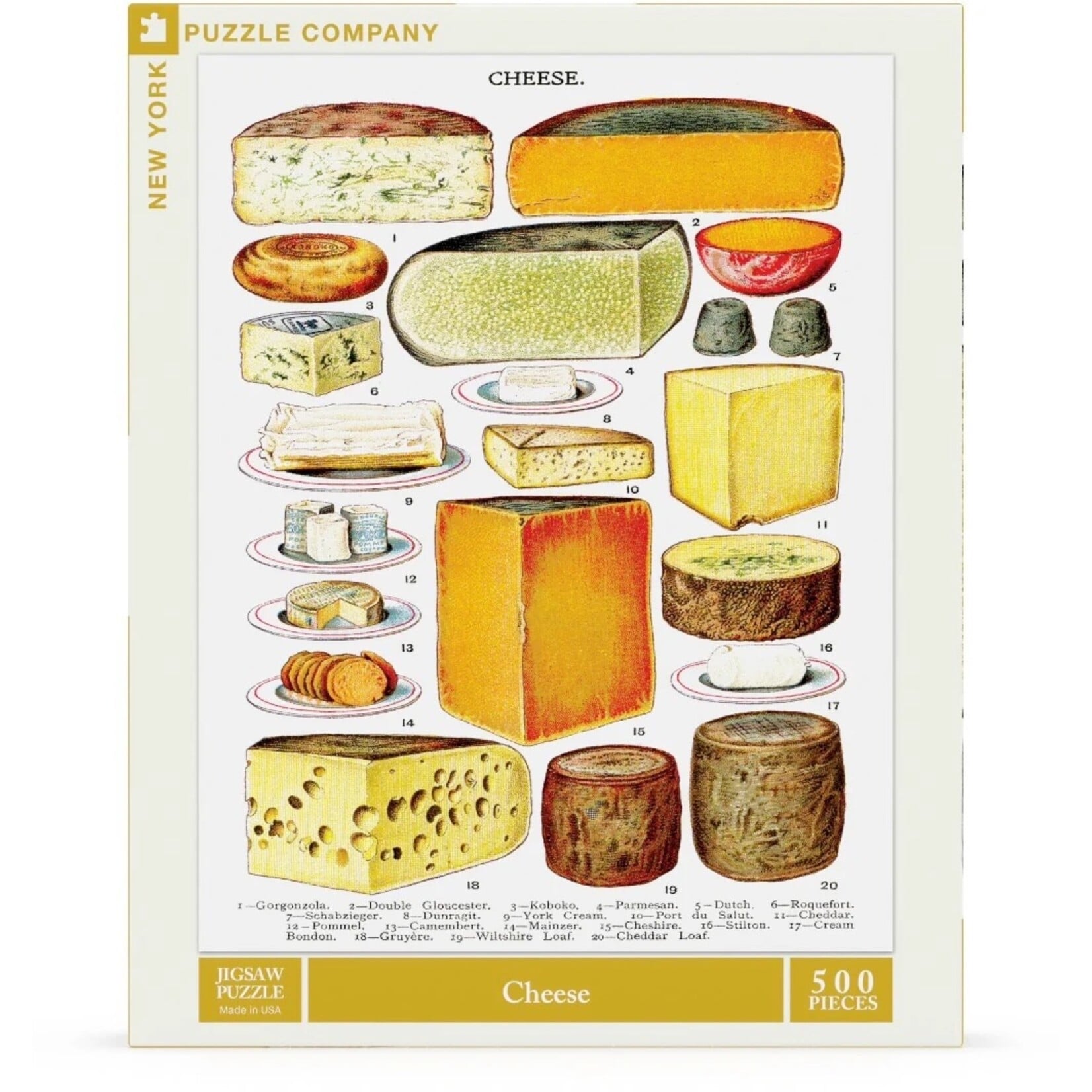 Cheese - 500 Piece Jigsaw Puzzle