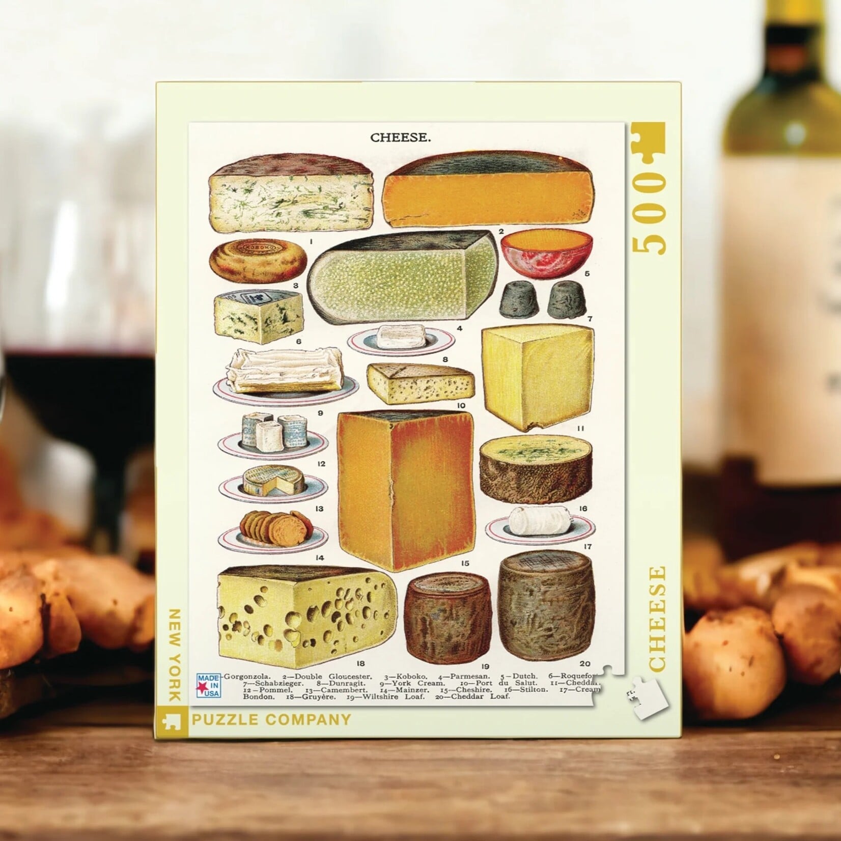 Cheese - 500 Piece Jigsaw Puzzle