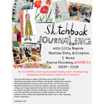Sketchbook Journaling with Lilla Rogers -5 week class, Starting Thursday, August 13, 2026
