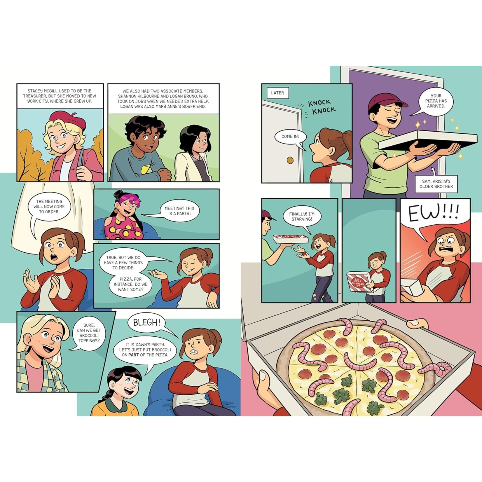 Dawn on the Coast: A Graphic Novel (The Baby-Sitters Club Graphic Novels #19)