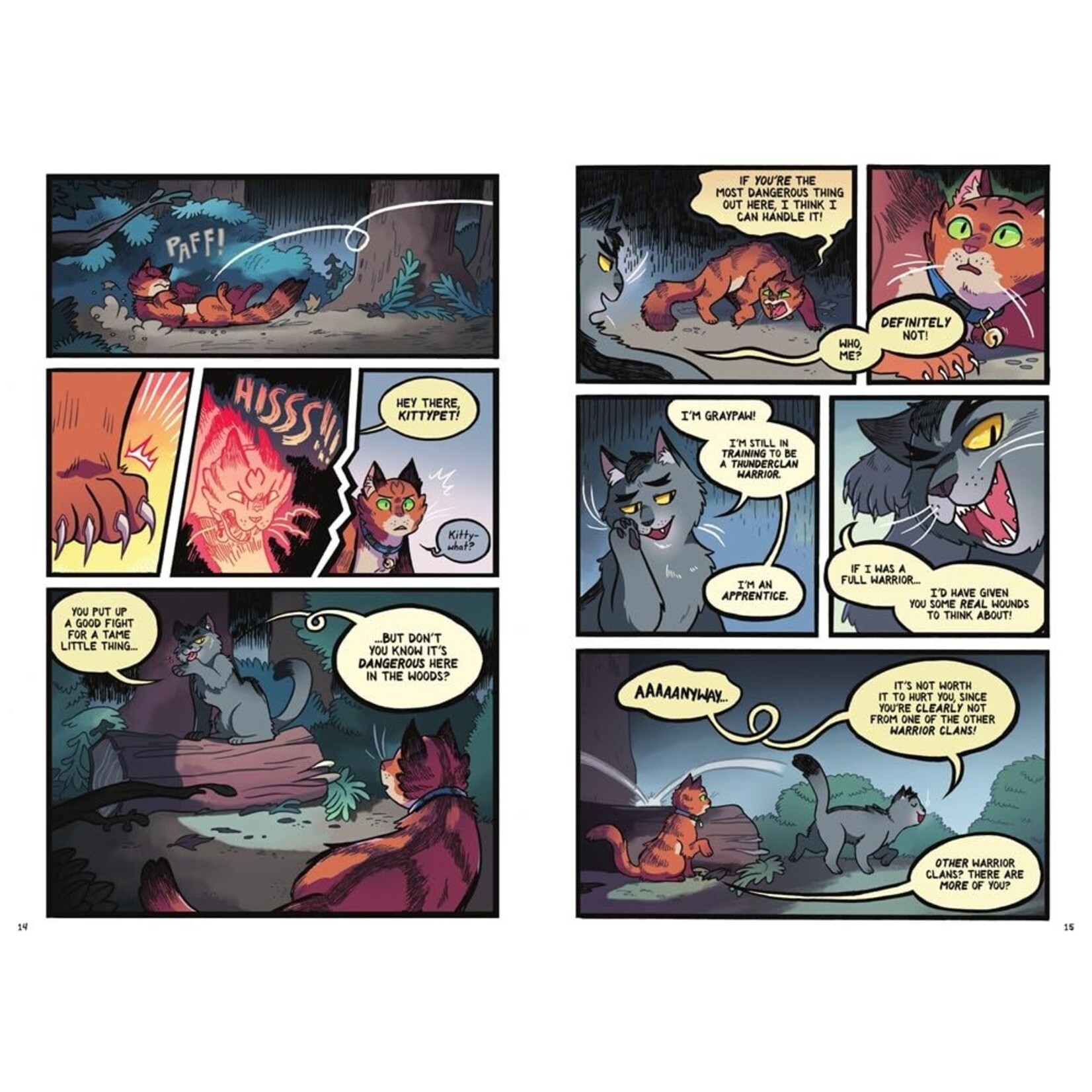 Warriors Graphic Novel: The Prophecies Begin #1