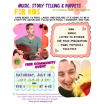 Saturday, July 18th   4–5:30 PM Jeff Jam & Syd & Lemon