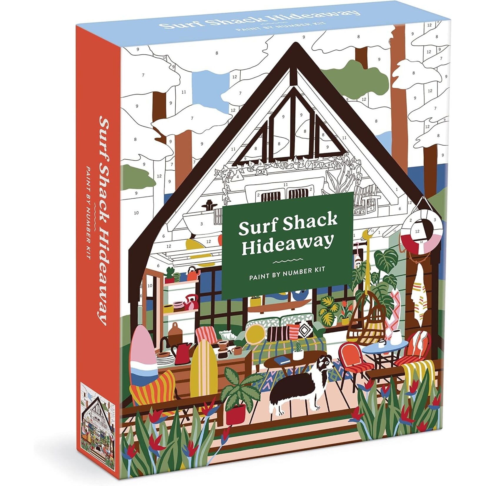 Surf Shack Hideaway - Paint By Number Kit (11 X 14)
