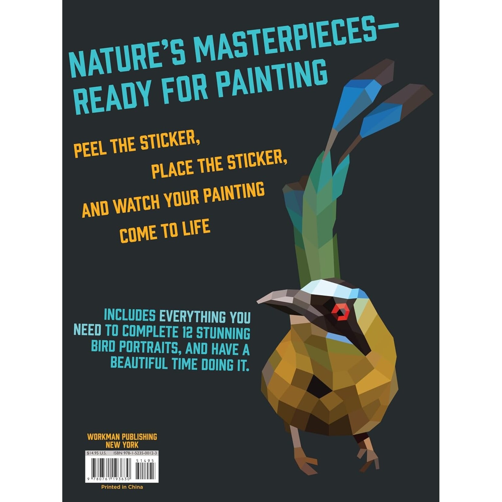Paint by Sticker: Birds