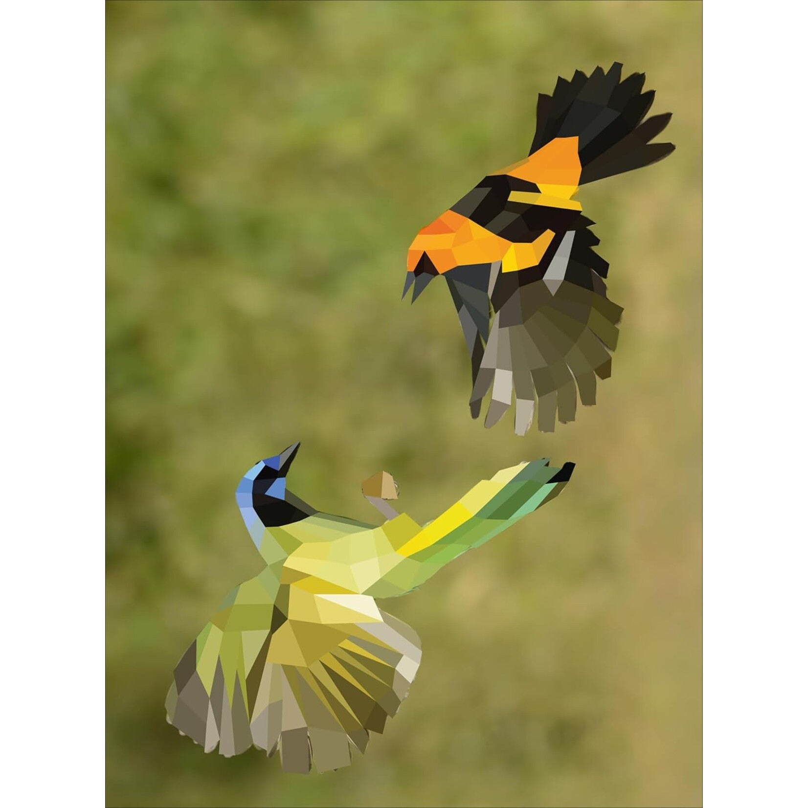 Paint by Sticker: Birds