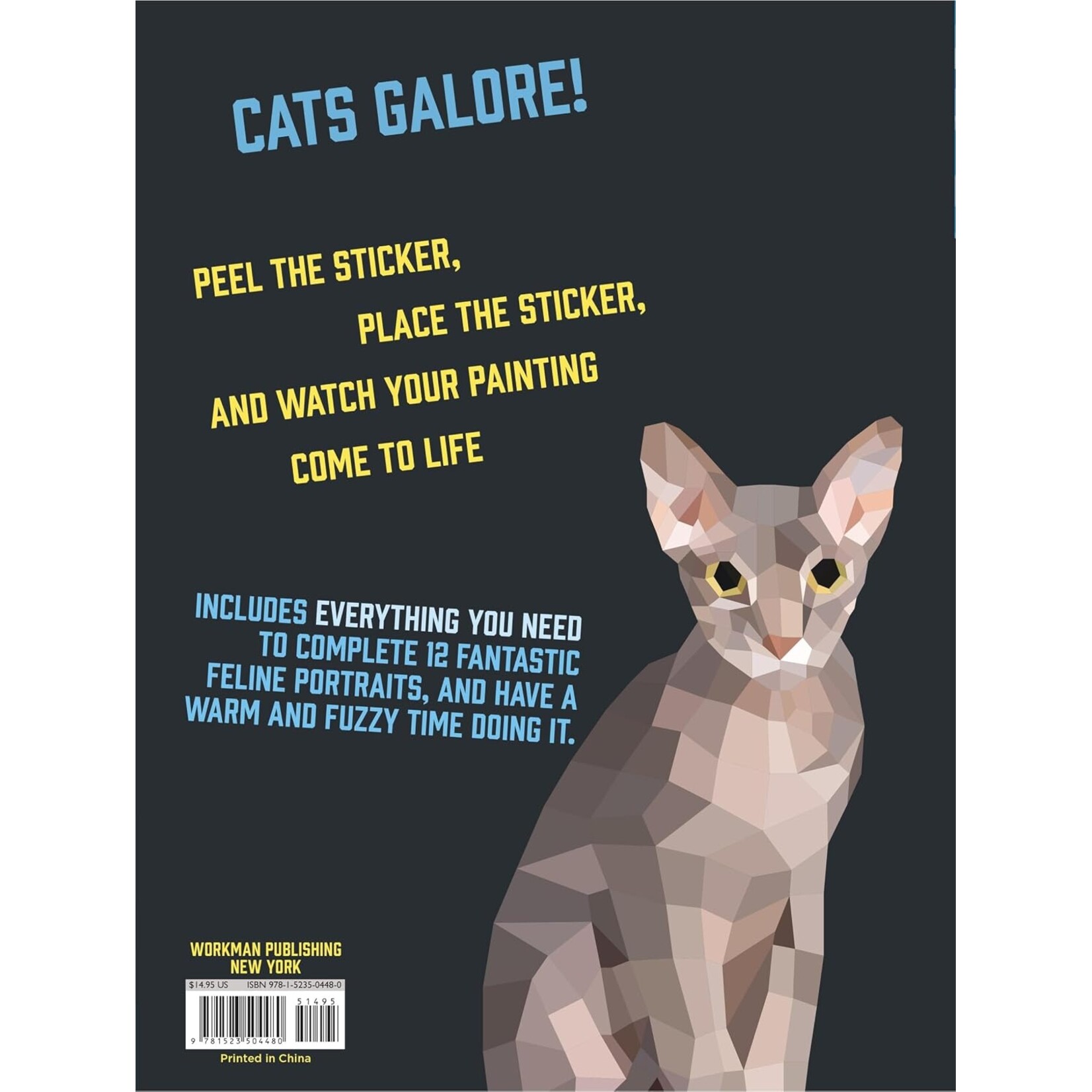 Paint by Sticker: Cats