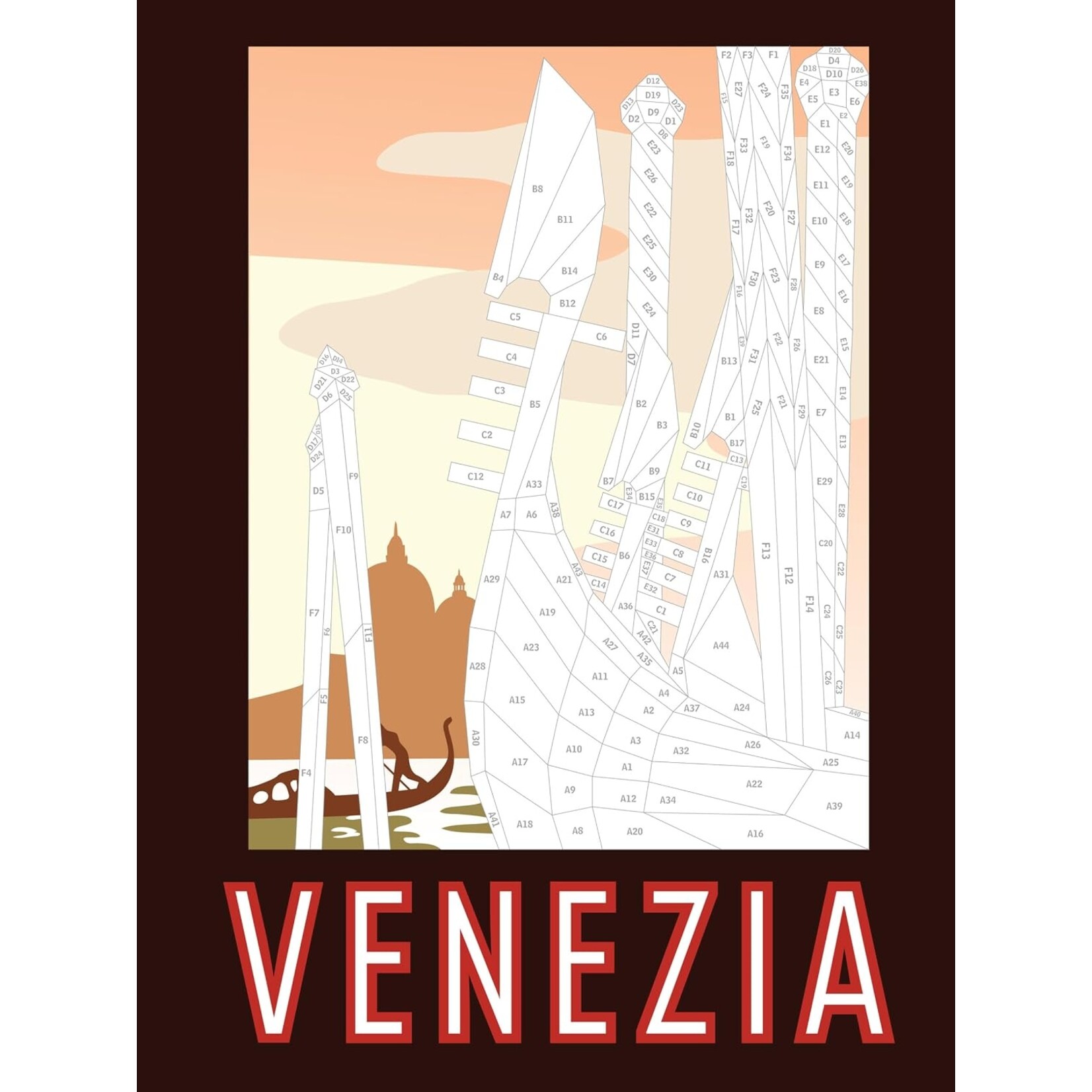 Paint by Sticker: Travel