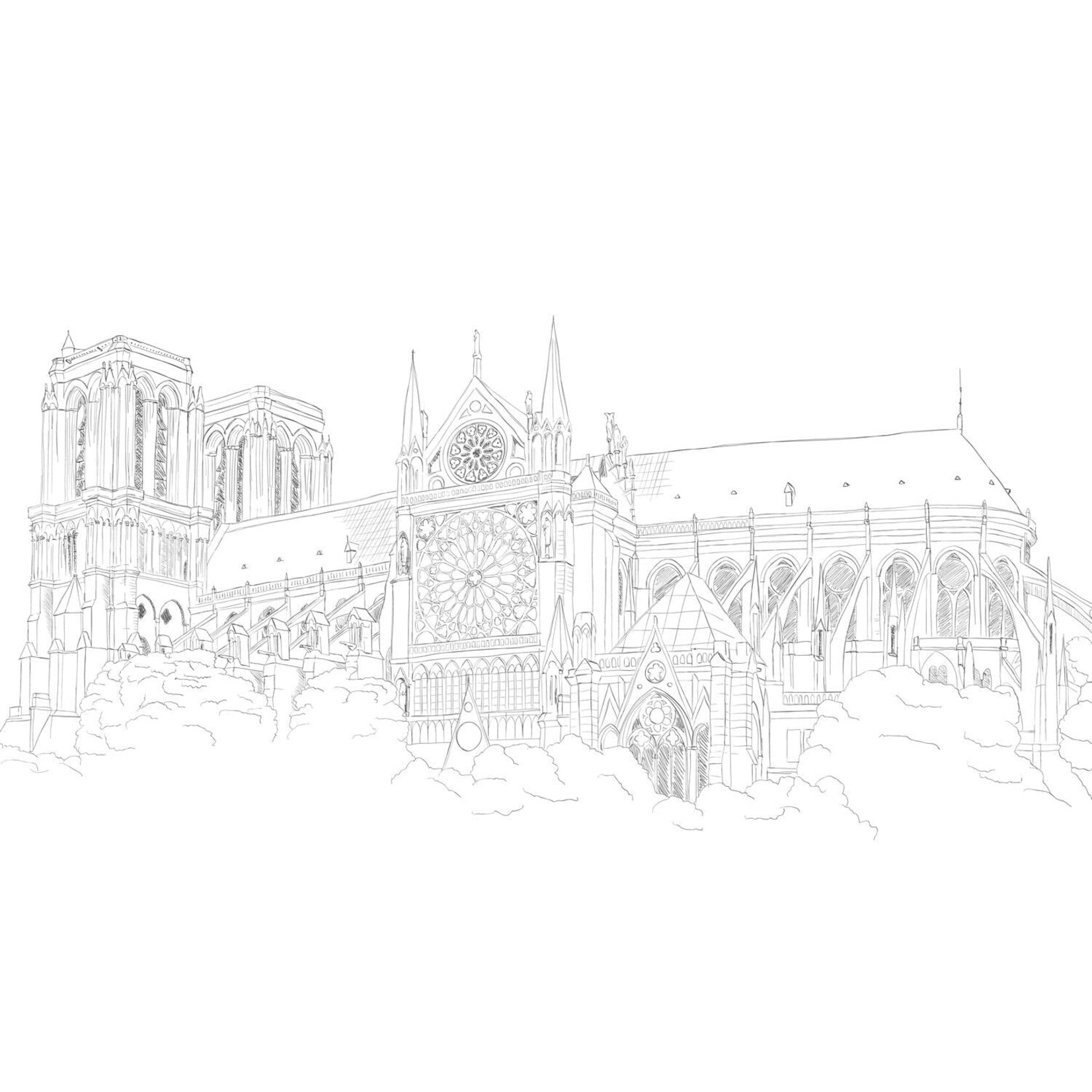 The Paris Coloring Book: A Colorful and Creative Journey Through One of the World's Most Mesmerizing Cities