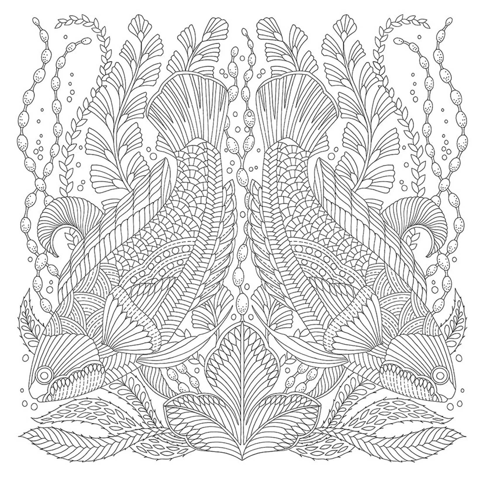 Millie Marotta's Secrets of the Sea Coloring Book
