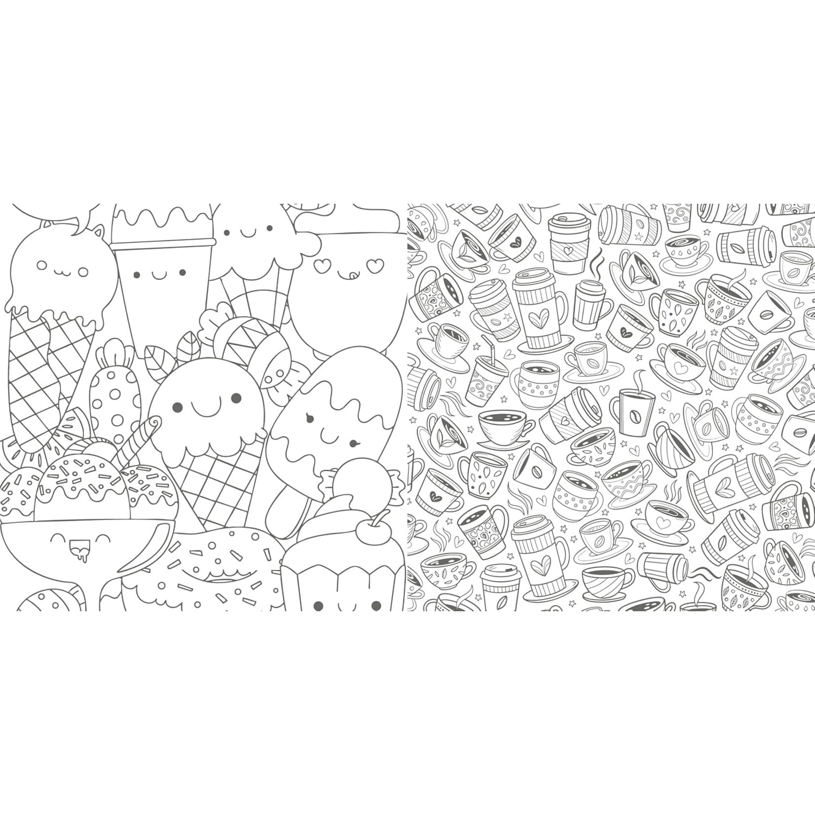 The Super-Cute Cozy Home Coloring Book