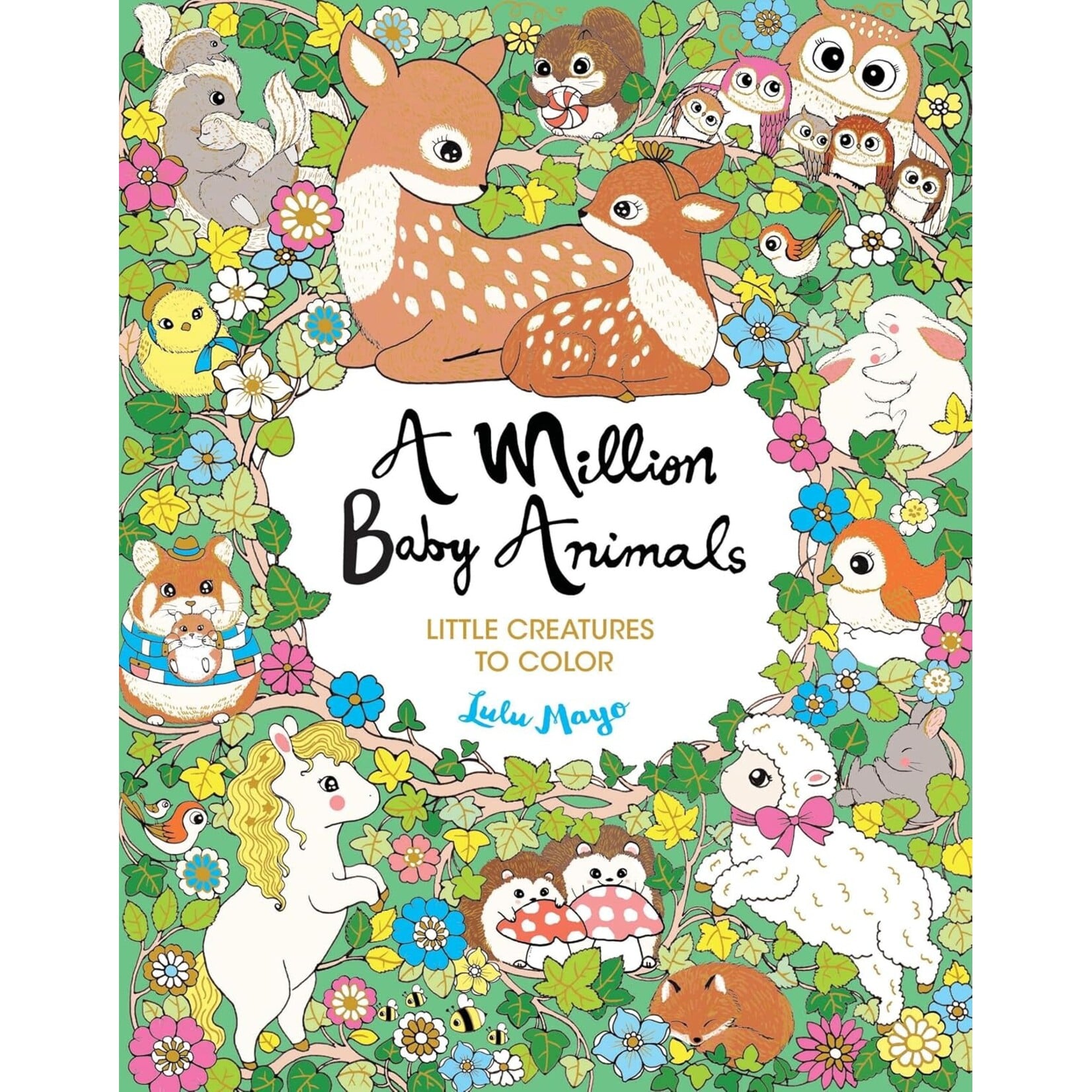 A Million Baby Animals: Little Creatures to Color