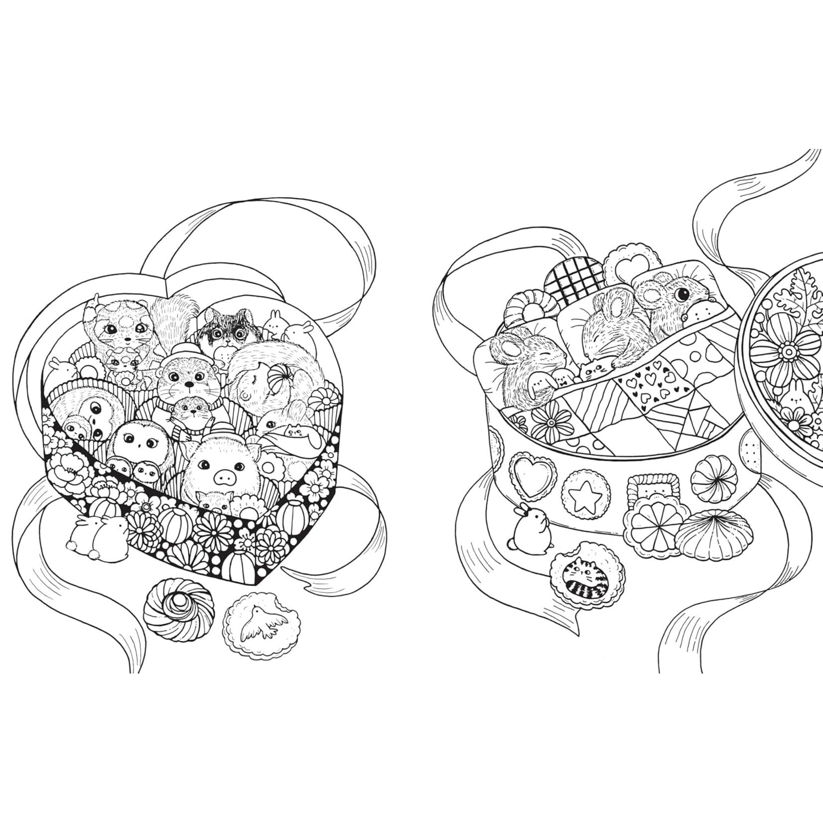 A Million Baby Animals: Little Creatures to Color