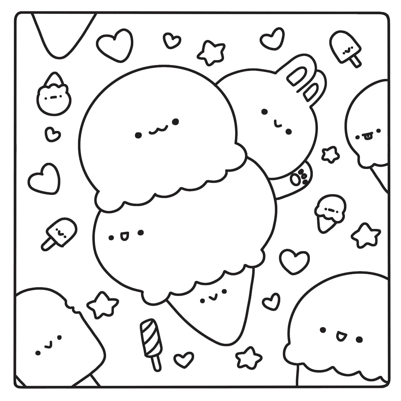 Summer Delights (Cozy Coloring)