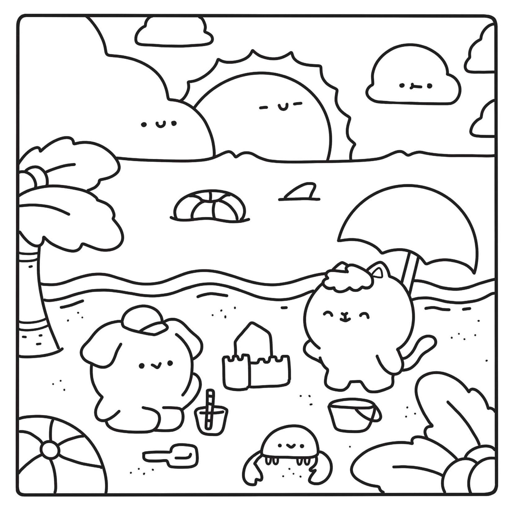 Summer Delights (Cozy Coloring)