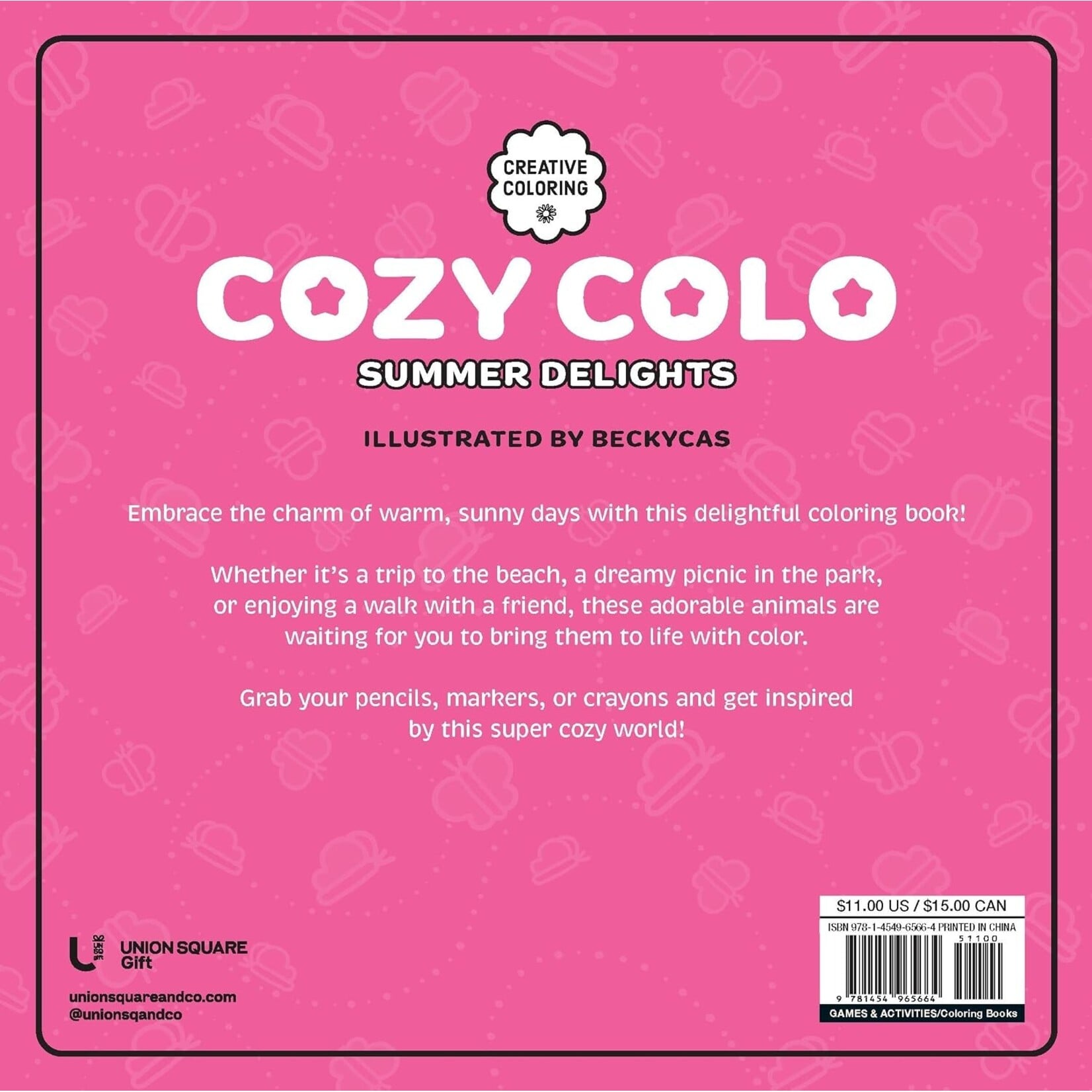 Summer Delights (Cozy Coloring)