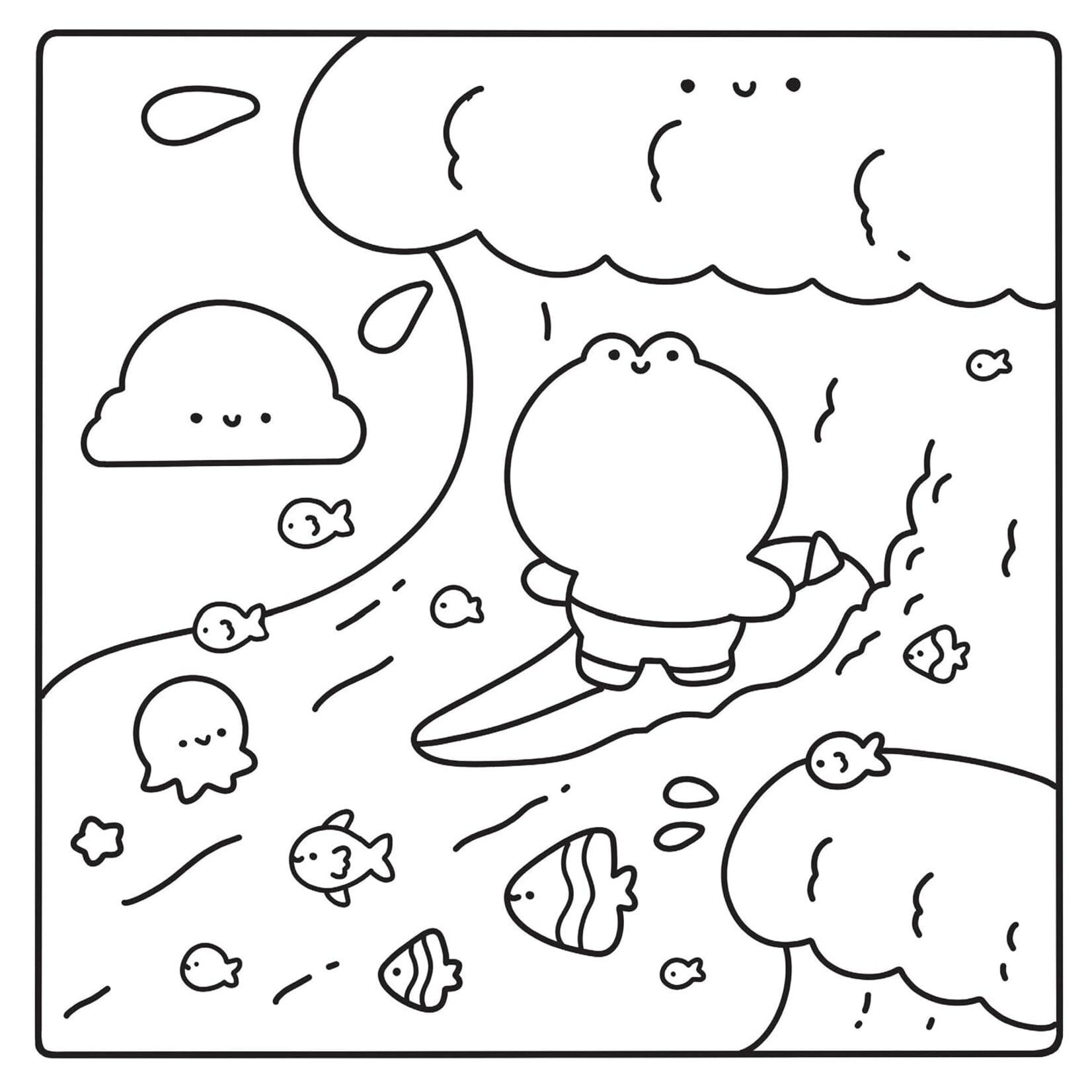 Summer Delights (Cozy Coloring)