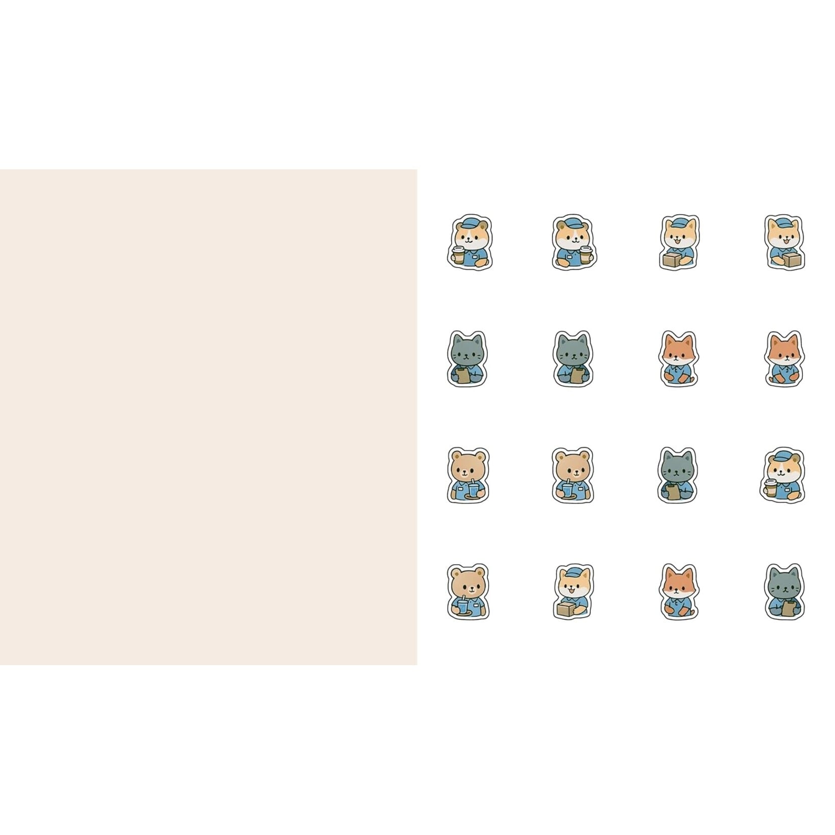 Cute 'n' Cozy Sticker Therapy: Convenience Stores: Over 500 Reusable Stickers!