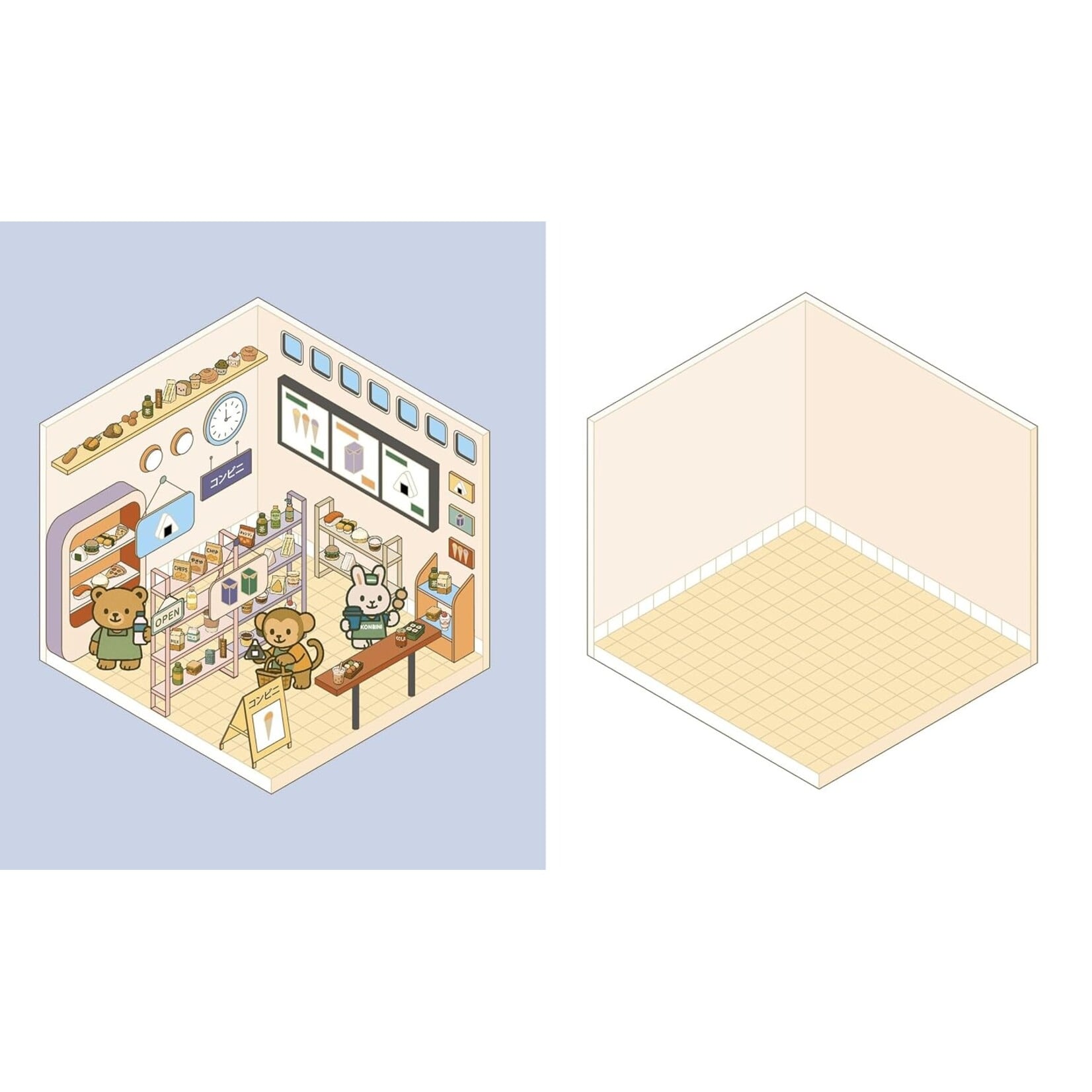 Cute 'n' Cozy Sticker Therapy: Convenience Stores: Over 500 Reusable Stickers!