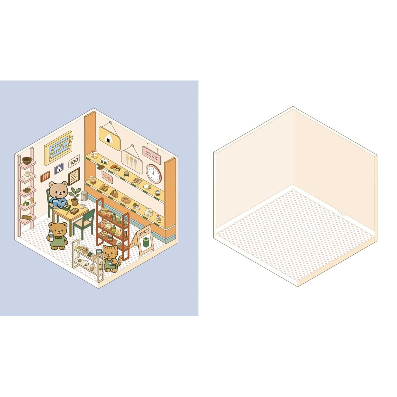 Cute 'n' Cozy Sticker Therapy: Convenience Stores: Over 500 Reusable Stickers!