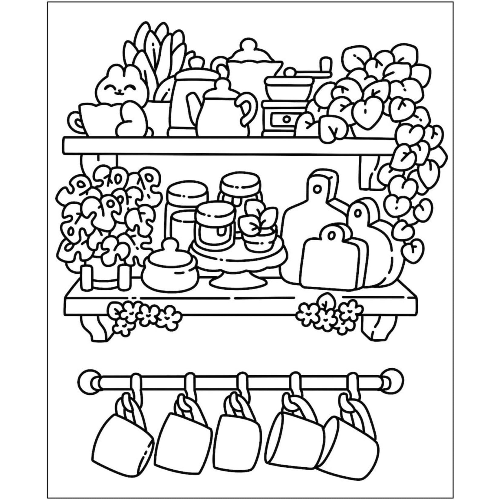 Cute 'n' Cozy Coloring World