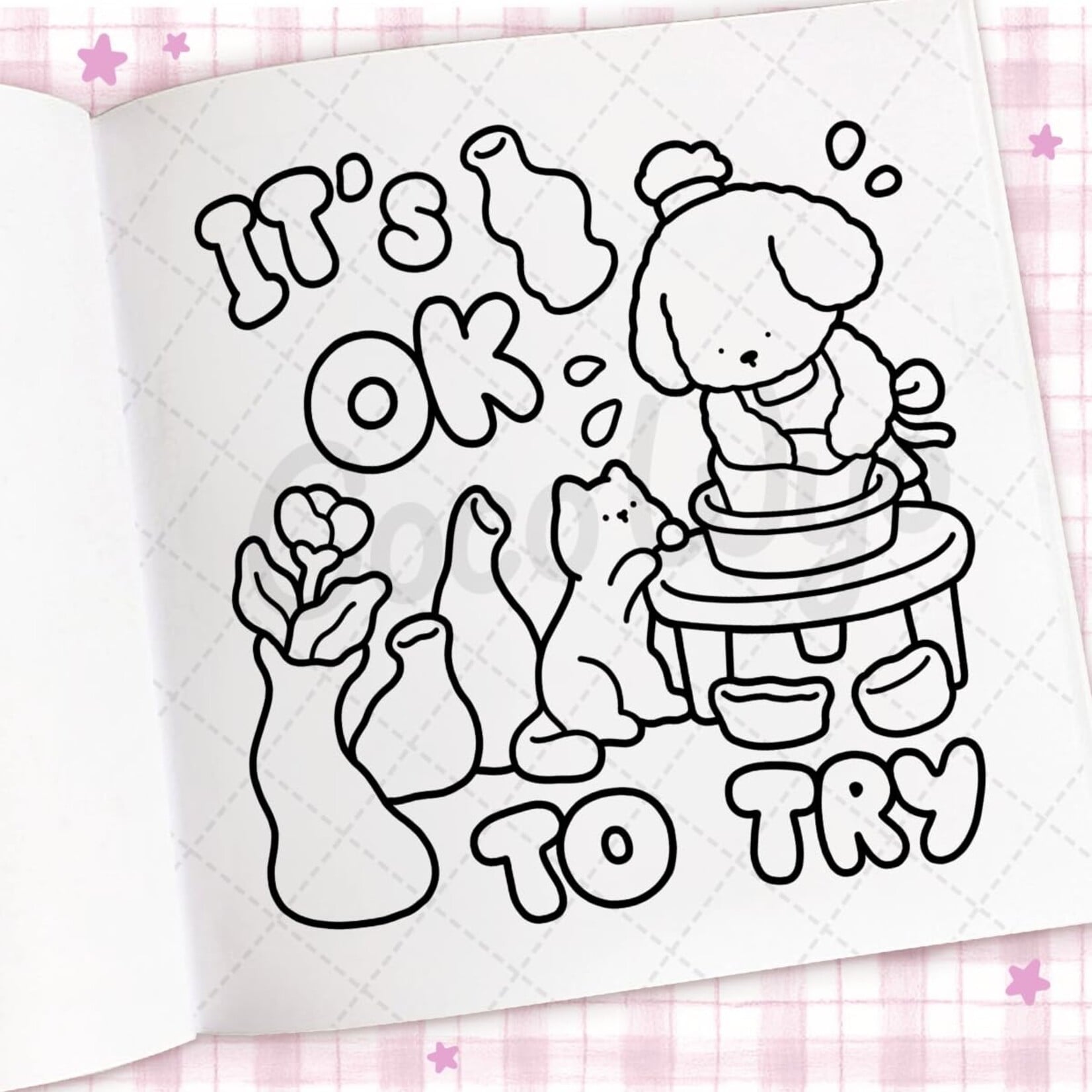 Cozy Vibes: Coloring Book for Adults and Kids